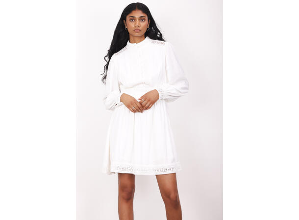 Kate Dress White S Viscose lace dress 