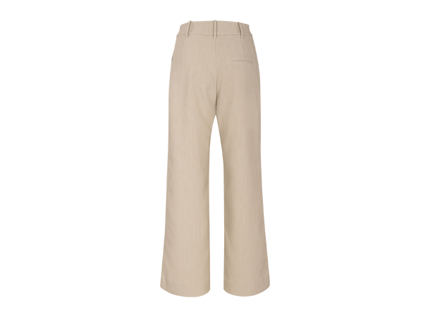 Lilli Pants Sand Melange 25-30 High waist, wide leg 