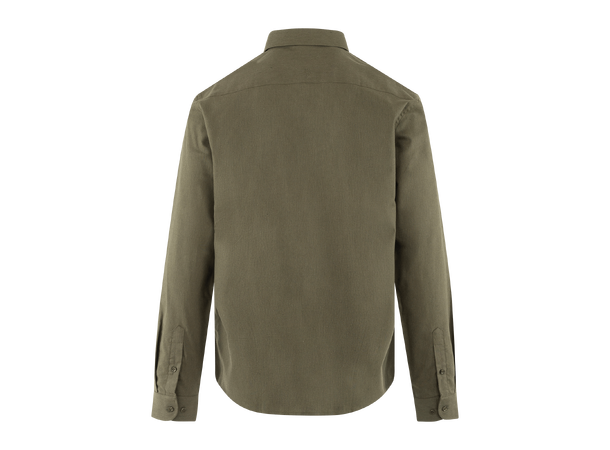 Ludde Shirt Olive M Oxford Lyocell shirt 