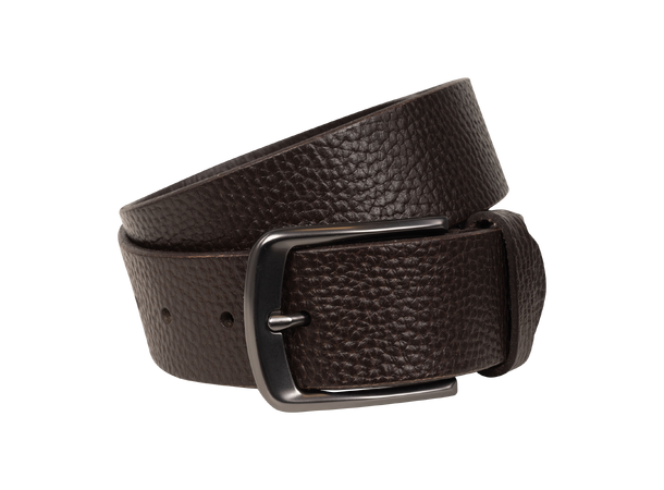 Malmø Belt Dark Brown XL 4cm leather belt 