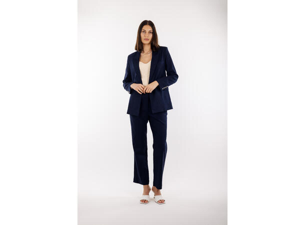 Mathilda Pant Navy M Linen pant 