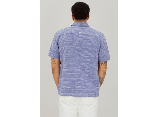 Max SS Shirt Denim M Structure SS shirt 