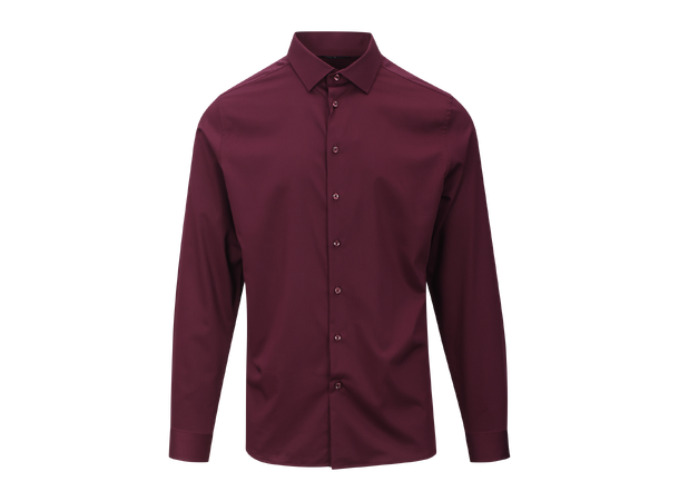 Totti Shirt Wine XXL Basic stretch shirt 