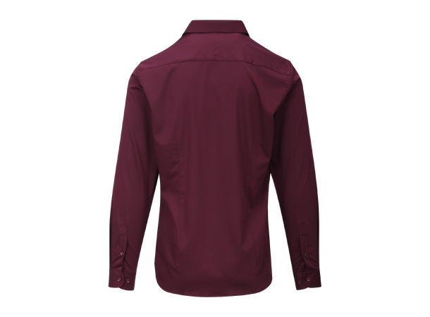 Totti Shirt Wine XXL Basic stretch shirt 