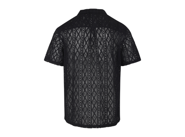 Valentino SS Shirt Black M Crochet SS shirt 