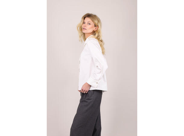 Zelda Shirt White M Poplin shirt 