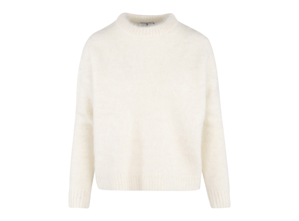 Babsan Sweater Cream XS Fury fluffy oversized sweater 