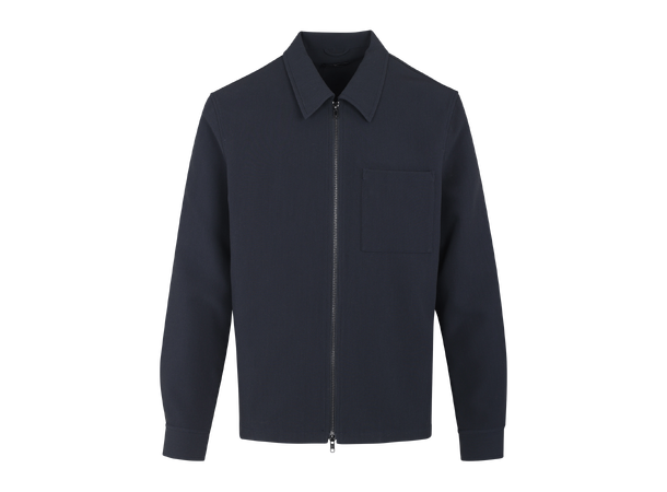 Cassedy Overshirt Dark Navy M Dressy zip shirt 