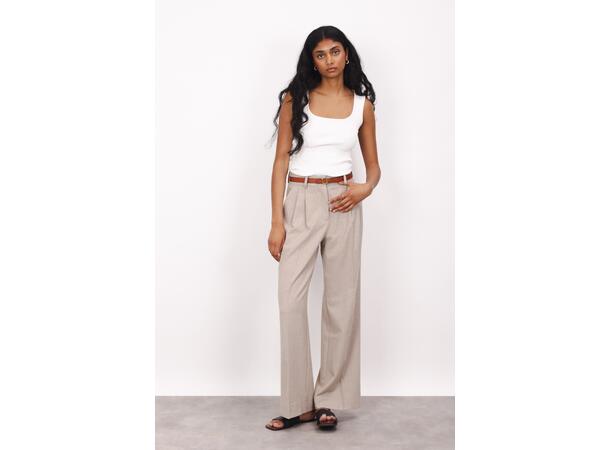 Cathrine Pants Beige L Taylored pants 