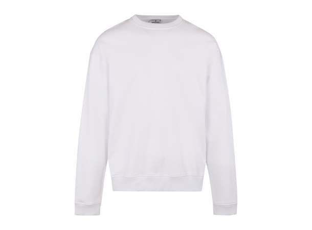 Chow Sweatshirt White M Vintage wash crew neck 