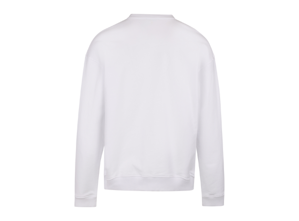 Chow Sweatshirt White M Vintage wash crew neck 