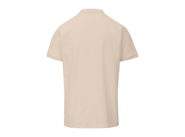 Dani SS Pique Light Sand M Interlock SS polo pique 