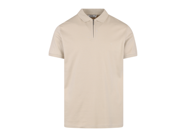 Denis SS Pique Light sand M Interlock SS polo pique 