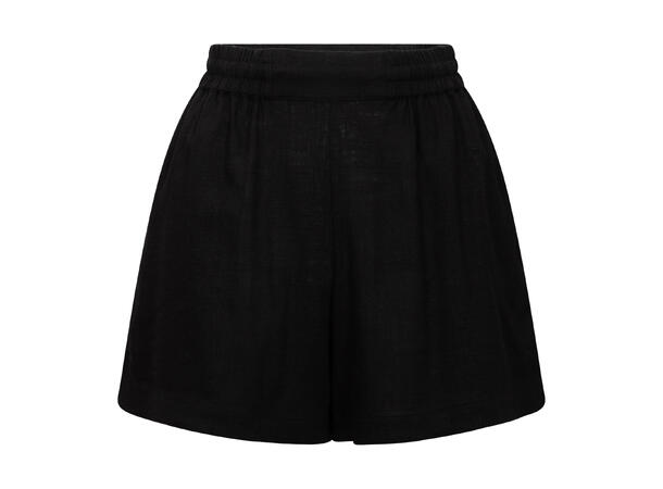 Edda Shorts Black XS Linen/Viscose shorts 