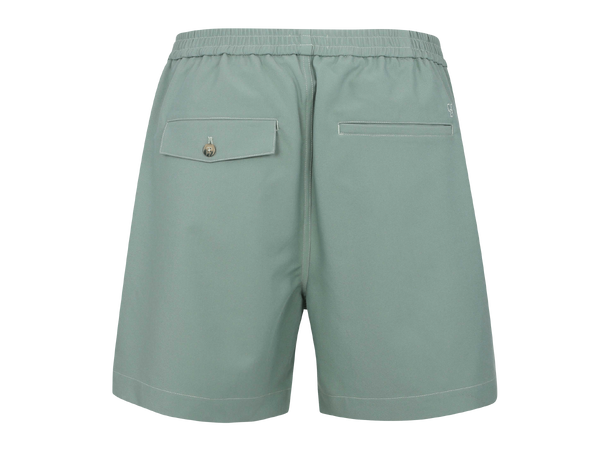 Elias Shorts Hedge green M Basic stretch shorts 