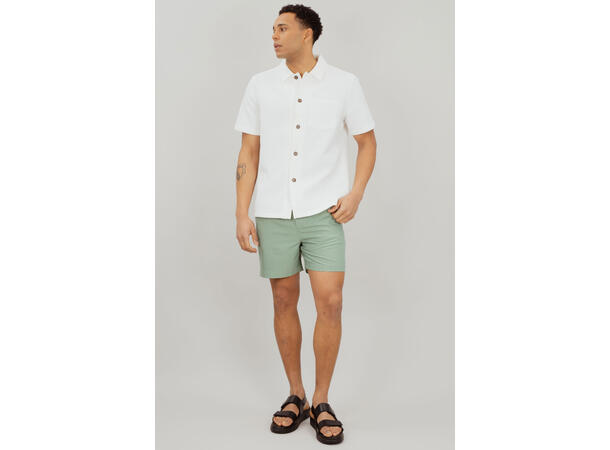 Elias Shorts Hedge green M Basic stretch shorts 