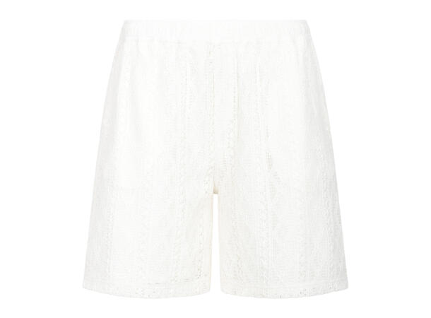 Giulio Shorts White M Crochet shorts 