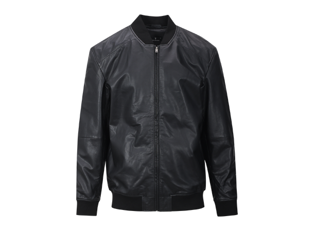 Gusto Jacket Black XXL Leather bomber jacket Urban Pioneers AB