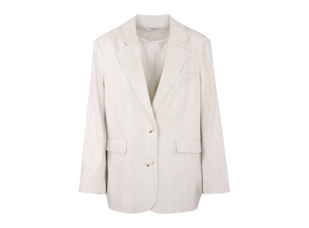 Halima Blazer Sand M Linen blazer 