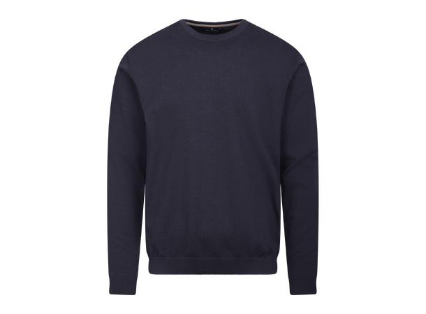Jake Sweater Dark Navy L Basic knit sweater 