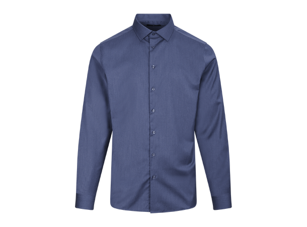 Mirren Shirt Dark navy melange XXL Modal stretch shirt 