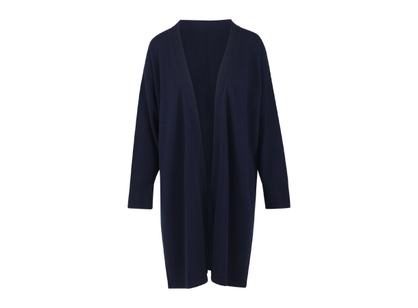 Niva Cardigan Navy L Long merino wool cardigan 