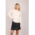 Mimmi Sweater Cream L Fashion flower sweater 