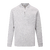 Denis LS Pique Light grey melange M Interlock LS polo pique 