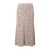 Zadie Skirt Light Sand L Alpaca rib knit skirt 