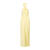 Dolores Dress Light Yellow XL Halter-neck maxi dress 