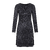 Arya Dress Dark Navy S Lurex knit dress 
