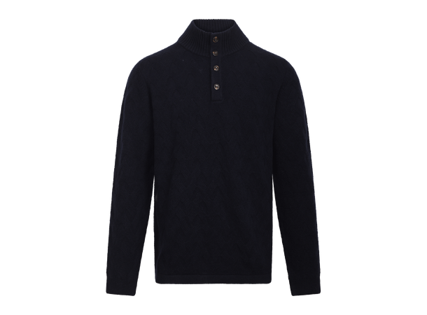 Aaron Sweater Dark Navy M Merino sweater 