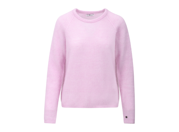 Betzy Sweater Light Pink L Mohair r-neck 