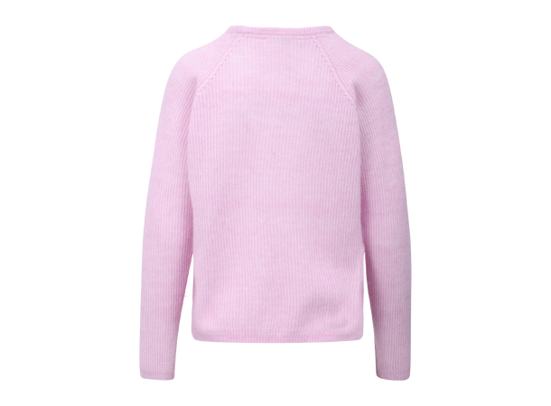 Betzy Sweater Light Pink L Mohair r-neck 