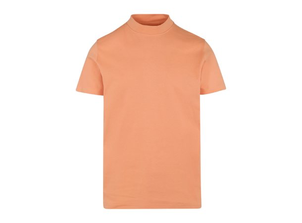 Bruno Tee Coral Reef L Organic cotton mock neck 