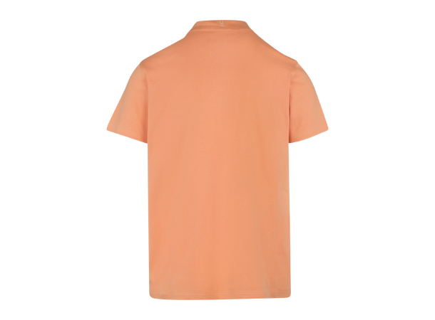 Bruno Tee Coral Reef L Organic cotton mock neck 