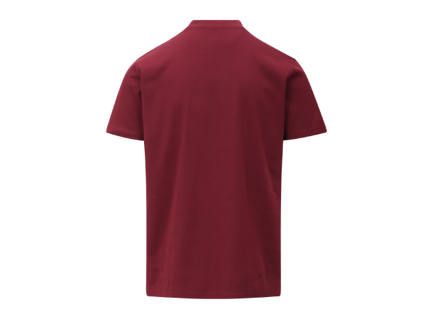 Bruno Tee Wine M Organic cotton mock neck 