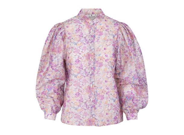 Candie Shirt Pink AOP XL Silk print shirt 