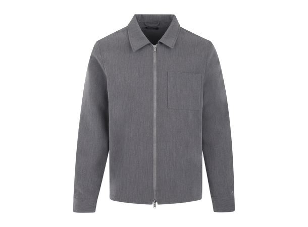 Cassedy Overshirt Charcoal M Dressy zip shirt 