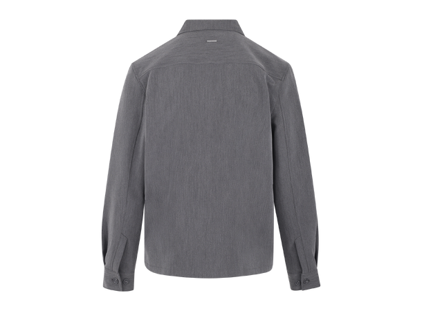 Cassedy Overshirt Charcoal M Dressy zip shirt 