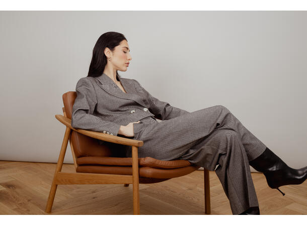 Cathrine Pants Dark Grey M Taylored pants 