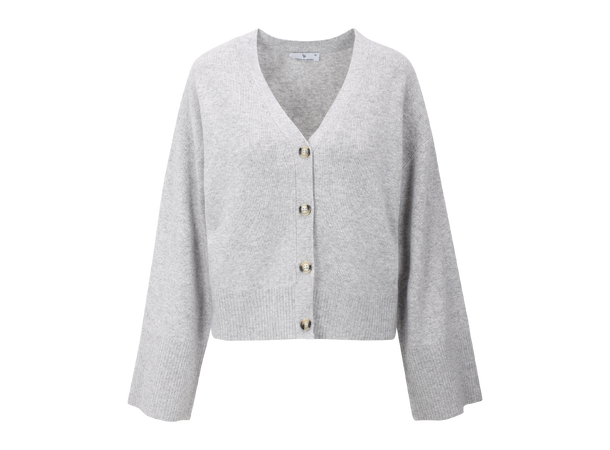 Cheddar Cardigan Grey M Merino cardigan 
