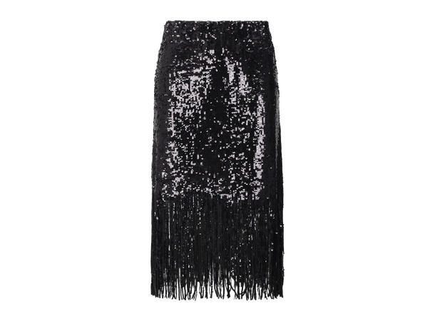 Dixi Skirt Black S Party sequins midi skirt 