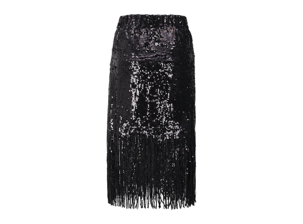 Dixi Skirt Black S Party sequins midi skirt 