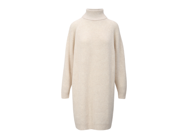 Emmie Dress Light sand melange S Wool dress 