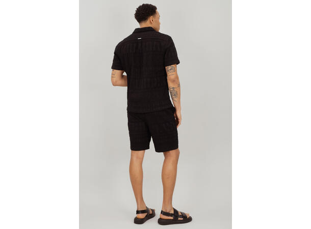 Gerard Shorts Black L Cotton structure shorts 