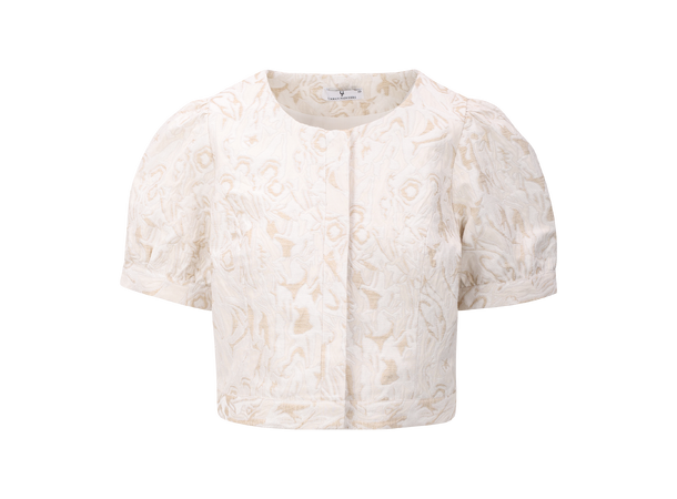 Leea Jacket Cream AOP S Short jacket 