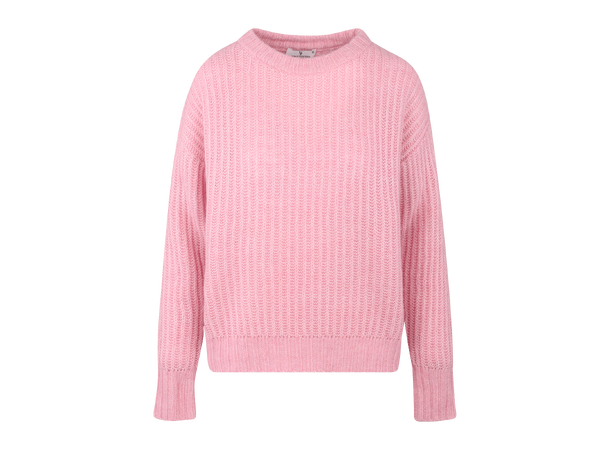 Majken Sweater Pink M Loose crewneck 