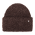 Aba Rib beanie Chocolate Brown One Size Fury fluffy ribbed beanie 