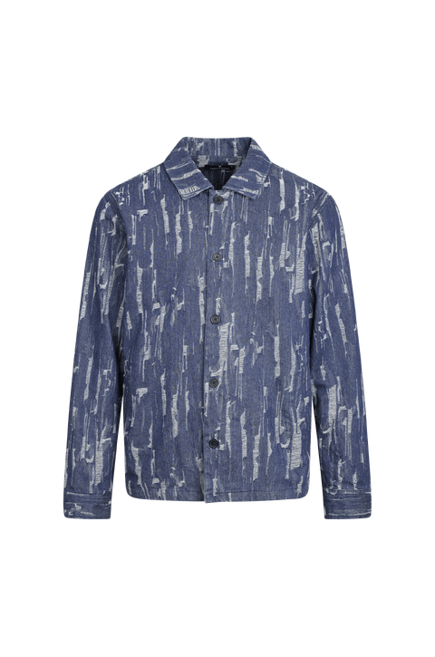 Joaquin Overshirt Denim structure shirt